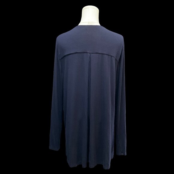 👗5/$25 - Navy Blue Open Front Cardigan - Picture 3 of 3